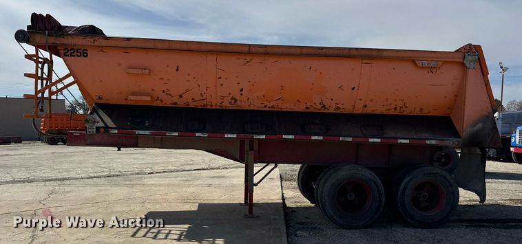 image for item DU3409 1989 Palmer end dump trailer