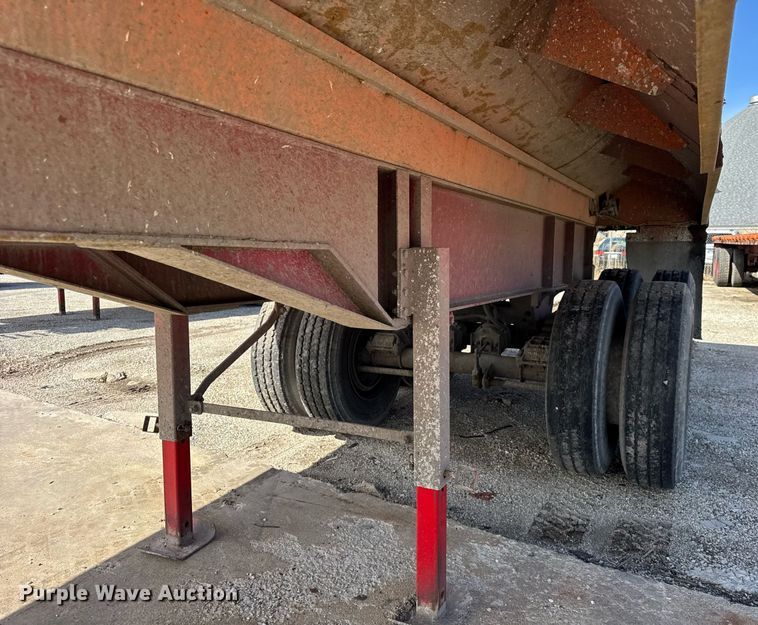 image for item DU3409 1989 Palmer end dump trailer