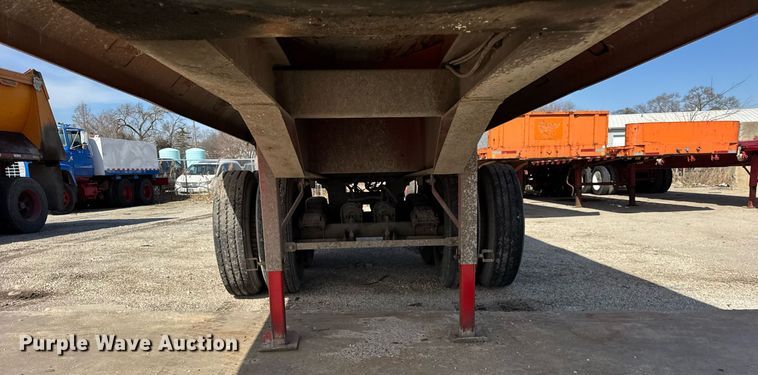 image for item DU3409 1989 Palmer end dump trailer