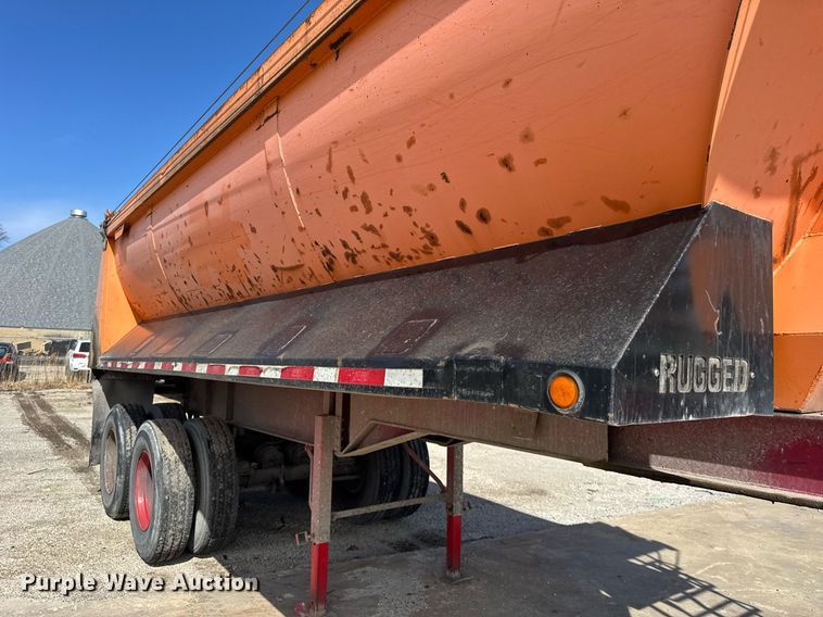 image for item DU3409 1989 Palmer end dump trailer