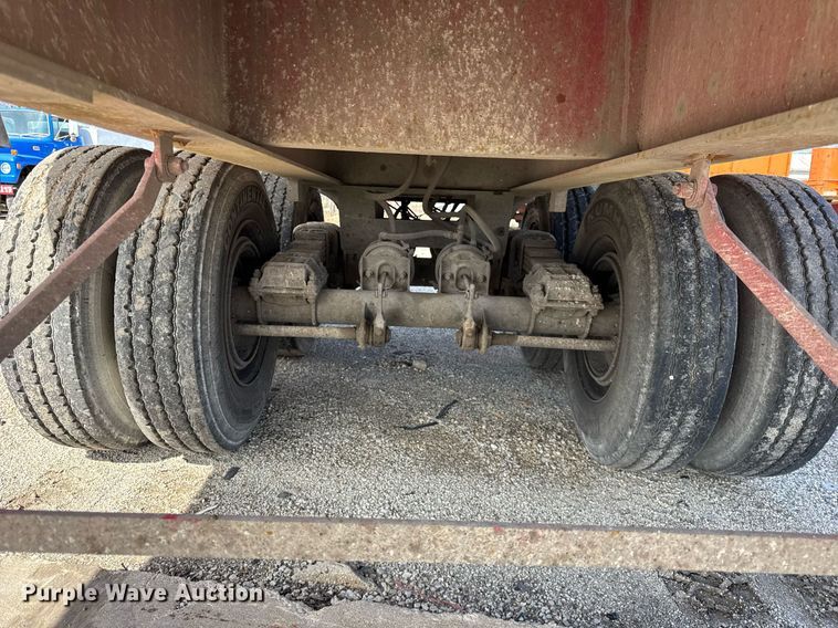 image for item DU3409 1989 Palmer end dump trailer