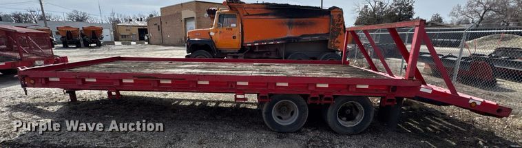 image for item DU3414 1998 Felling trailer  equipment trailer