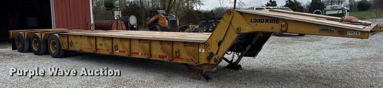 image for item DU3442 1978 Load King 353LFP lowboy equipment trailer
