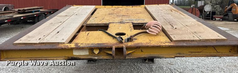 image for item DU3442 1978 Load King 353LFP lowboy equipment trailer