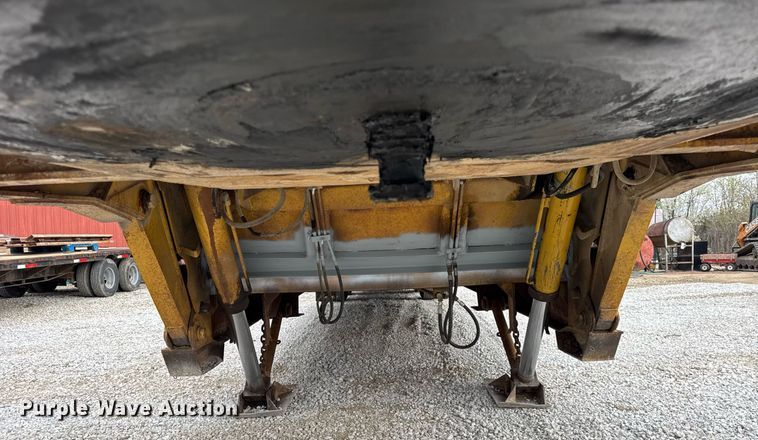 image for item DU3442 1978 Load King 353LFP lowboy equipment trailer