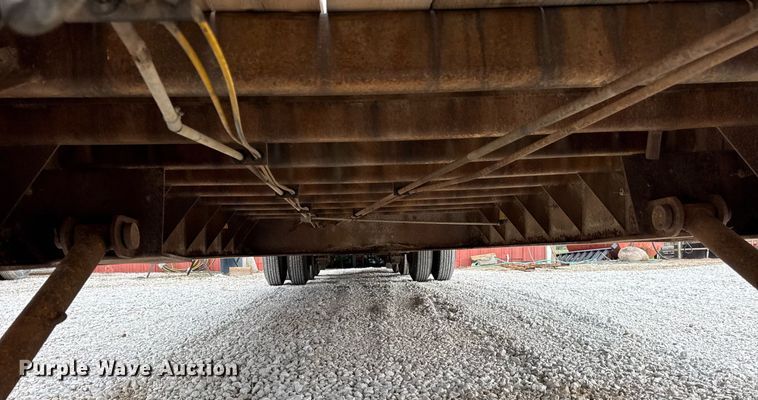 image for item DU3442 1978 Load King 353LFP lowboy equipment trailer