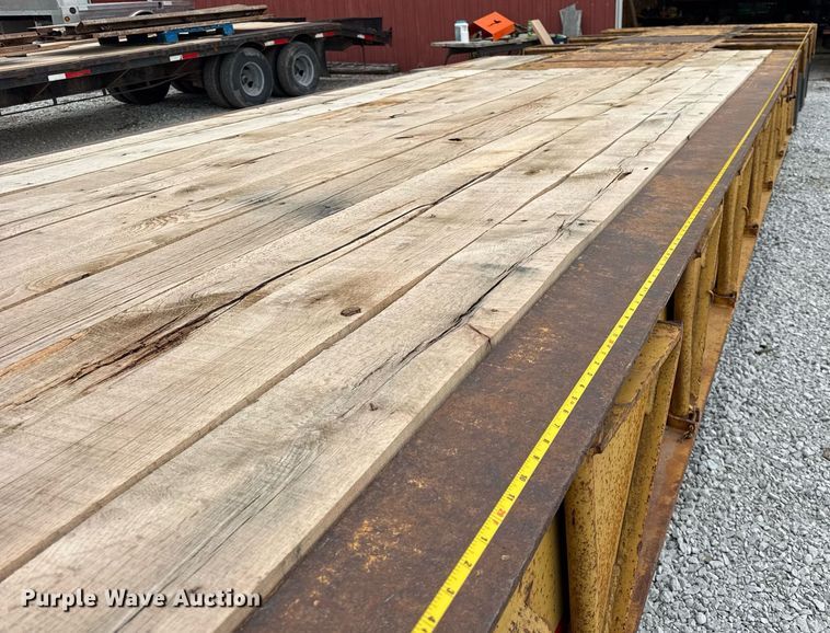 image for item DU3442 1978 Load King 353LFP lowboy equipment trailer