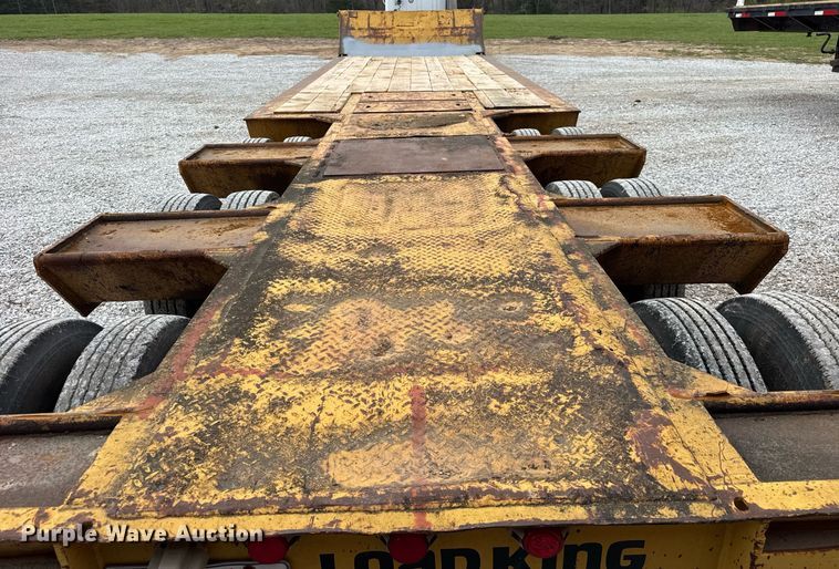 image for item DU3442 1978 Load King 353LFP lowboy equipment trailer