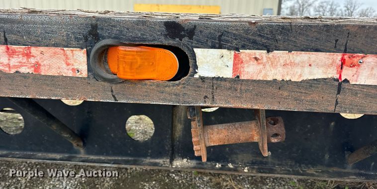 image for item DV1879 1989 Transcraft drop deck equipment trailer