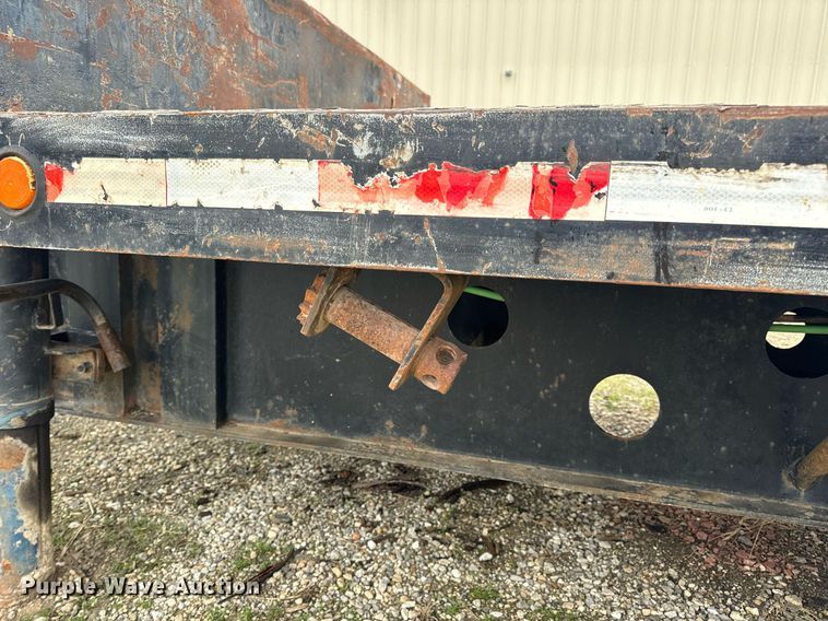 image for item DV1879 1989 Transcraft drop deck equipment trailer