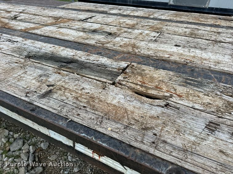 image for item DV1879 1989 Transcraft drop deck equipment trailer