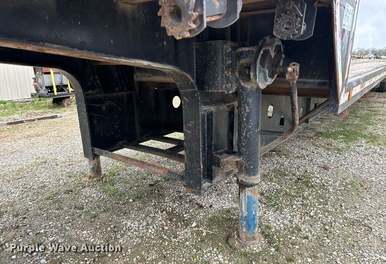 image for item DV1879 1989 Transcraft drop deck equipment trailer