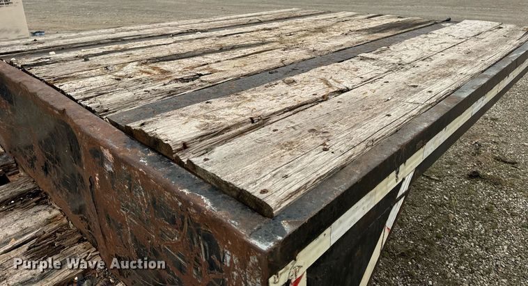 image for item DV1879 1989 Transcraft drop deck equipment trailer