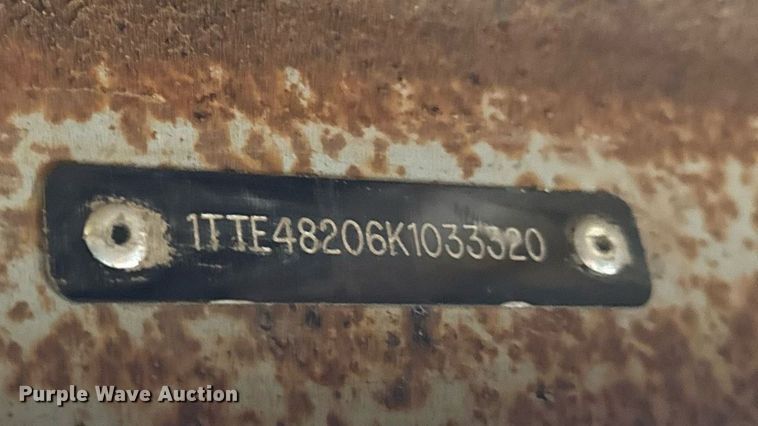 image for item DV1879 1989 Transcraft drop deck equipment trailer