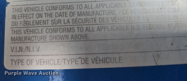 image for item DW3223 2005 Aztec Trailers Inc. drop deck trailer