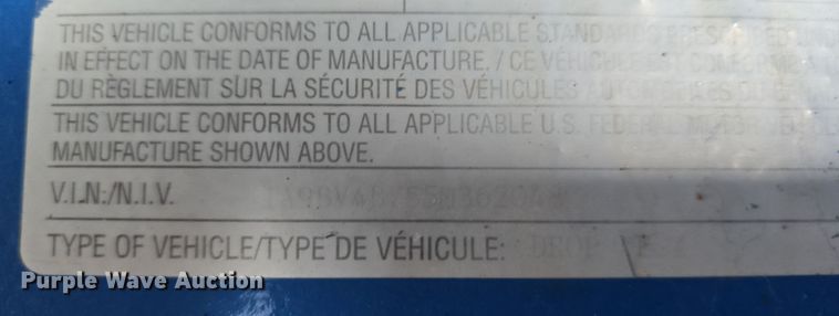 image for item DW3223 2005 Aztec Trailers Inc. drop deck trailer