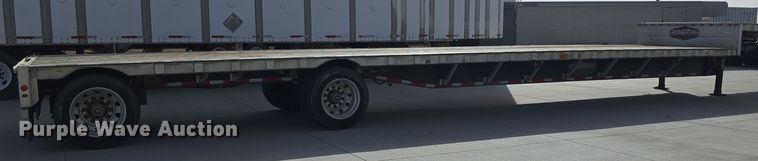 image for item DW3225 2013 Wilson RoadBrute CD-1080  drop deck trailer