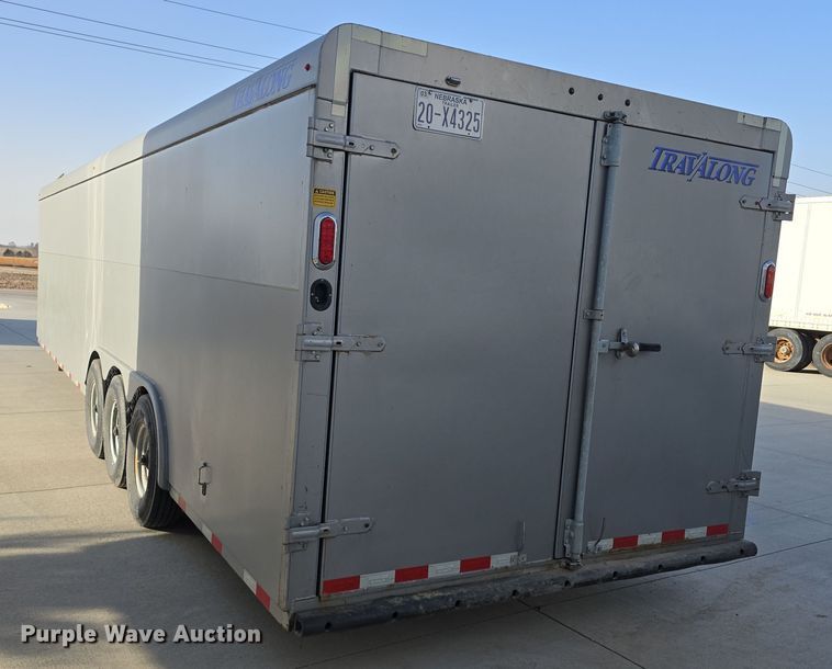 image for item DW3226 2018 Travalong enclosed cargo trailer