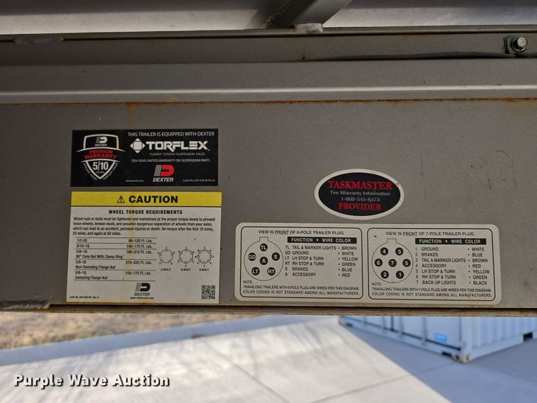 image for item DW3226 2018 Travalong enclosed cargo trailer