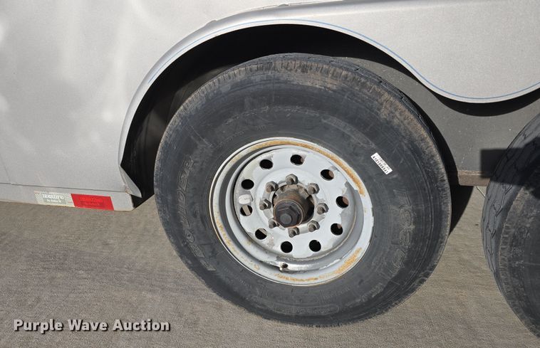 image for item DW3226 2018 Travalong enclosed cargo trailer