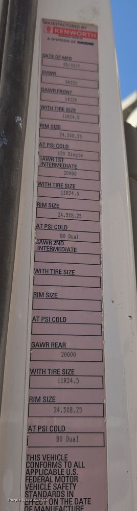 image for item DW8699 2020 Kenworth T880 semi truck