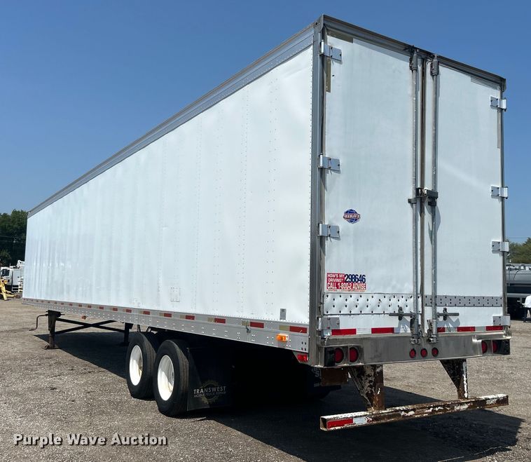 image for item EG0955 1998 Utility Trailer VS2DC dry van trailer