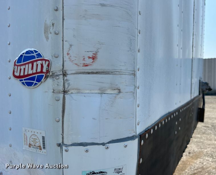 image for item EG0955 1998 Utility Trailer VS2DC dry van trailer