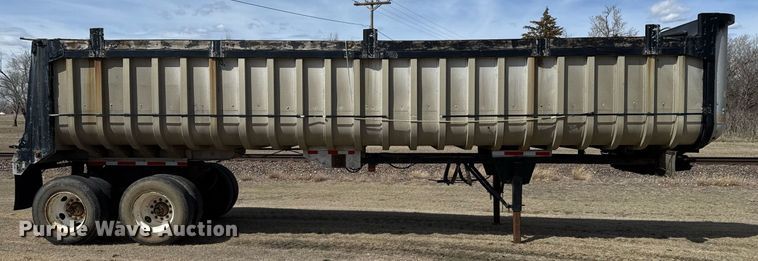 image for item EG6191 1979 Trailmobile end dump trailer