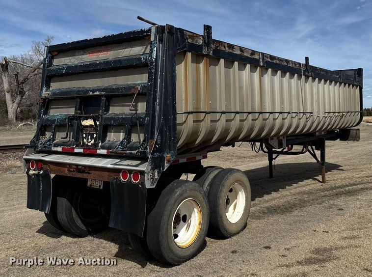 image for item EG6191 1979 Trailmobile end dump trailer