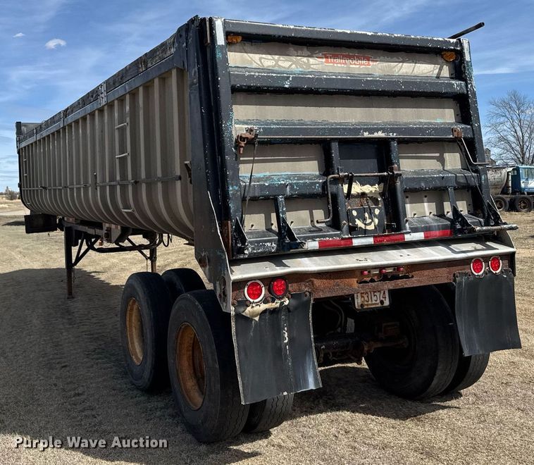 image for item EG6191 1979 Trailmobile end dump trailer