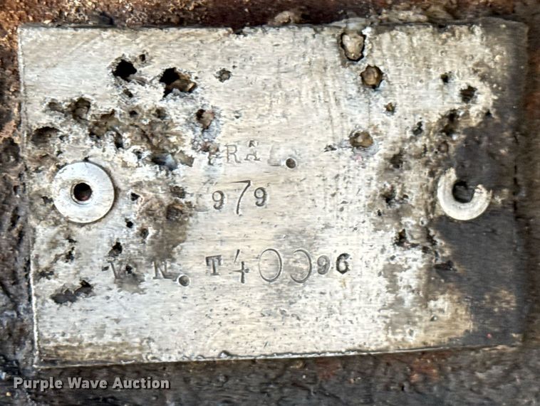 image for item EG6191 1979 Trailmobile end dump trailer