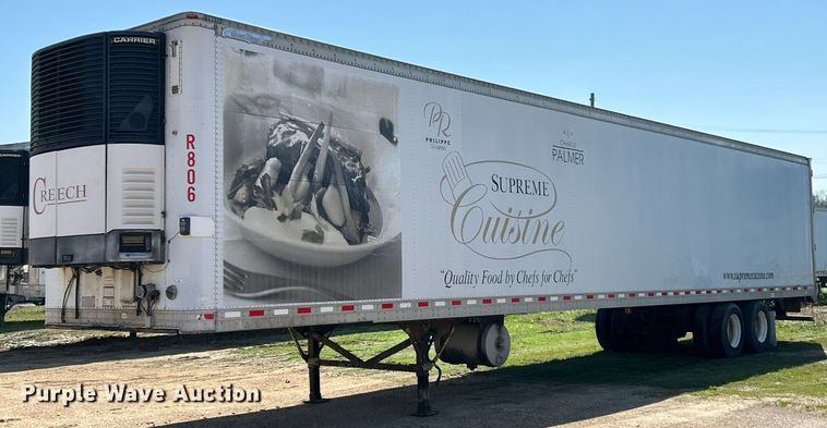 image for item EK2845 2008 Great Dane refrigerated van trailer