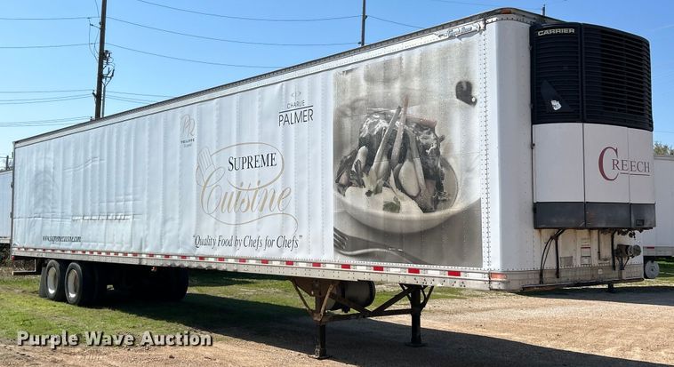 image for item EK2845 2008 Great Dane refrigerated van trailer