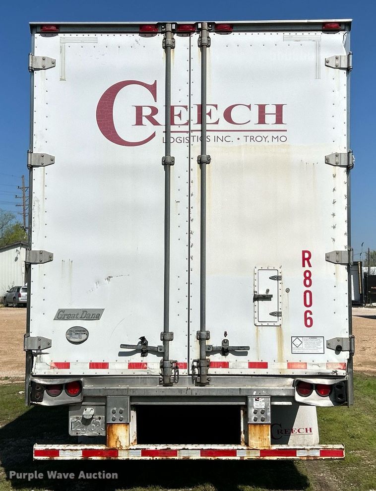 image for item EK2845 2008 Great Dane refrigerated van trailer