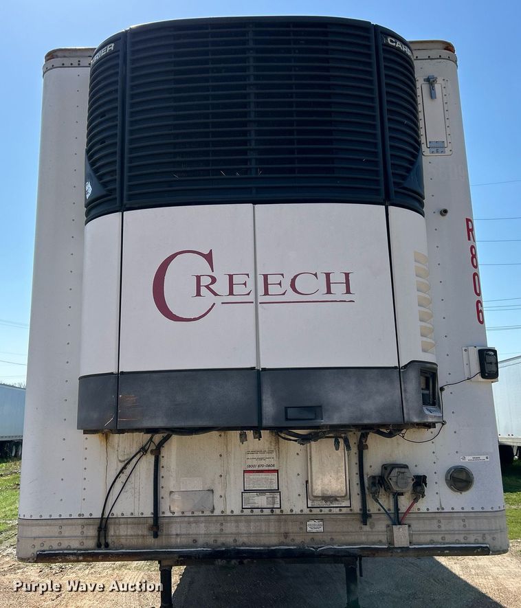 image for item EK2845 2008 Great Dane refrigerated van trailer