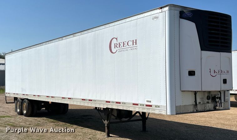 image for item EK2846 2011 Wabash refrigerated van trailer