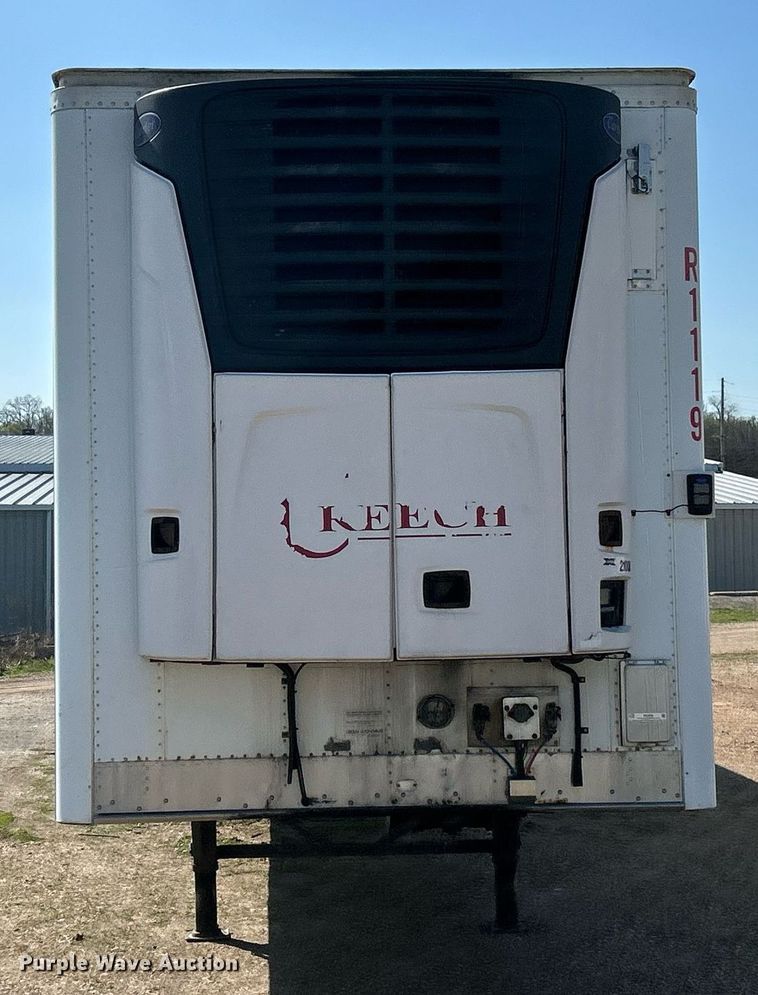 image for item EK2846 2011 Wabash refrigerated van trailer