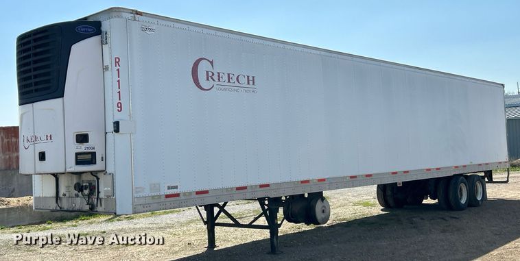 image for item EK2846 2011 Wabash refrigerated van trailer