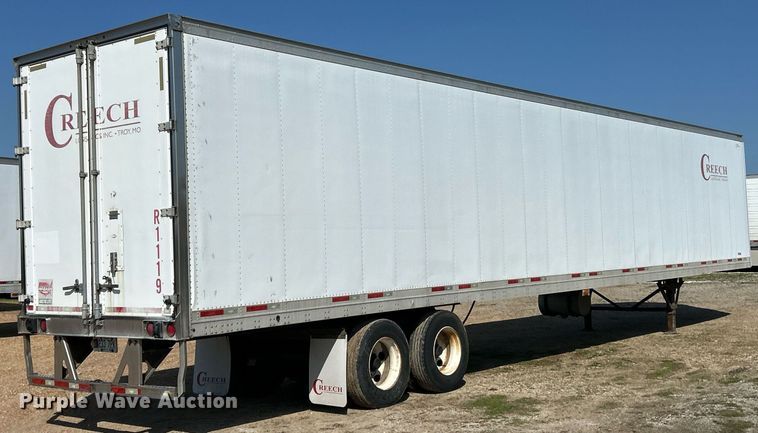 image for item EK2846 2011 Wabash refrigerated van trailer