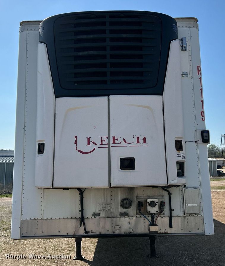 image for item EK2846 2011 Wabash refrigerated van trailer