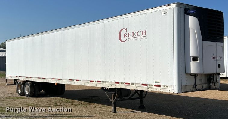 image for item EK2849 2011 Wabash refrigerated van trailer