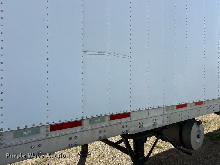 image for item EK2849 2011 Wabash refrigerated van trailer