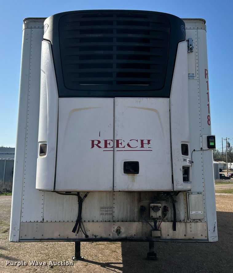 image for item EK2849 2011 Wabash refrigerated van trailer