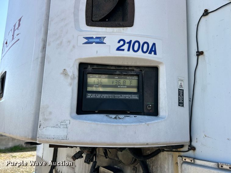 image for item EK2849 2011 Wabash refrigerated van trailer