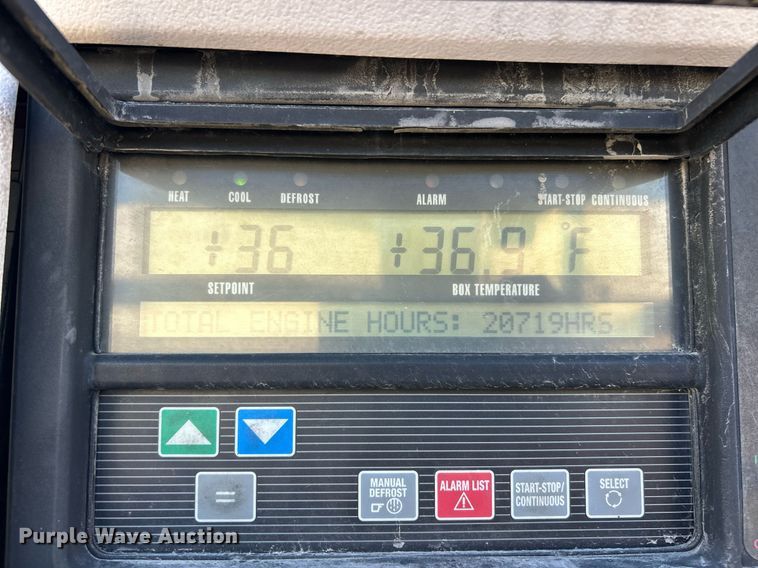 image for item EK2849 2011 Wabash refrigerated van trailer