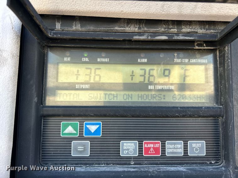 image for item EK2849 2011 Wabash refrigerated van trailer