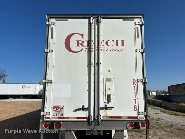image for item EK2849 2011 Wabash refrigerated van trailer