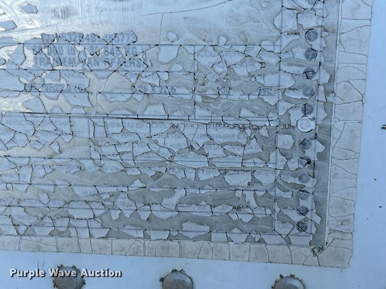 image for item EK2849 2011 Wabash refrigerated van trailer