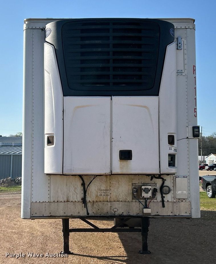 image for item EK2850 2011 Wabash refrigerated van trailer