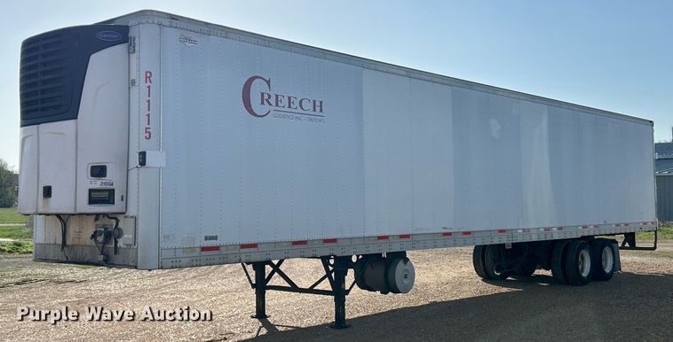image for item EK2850 2011 Wabash refrigerated van trailer